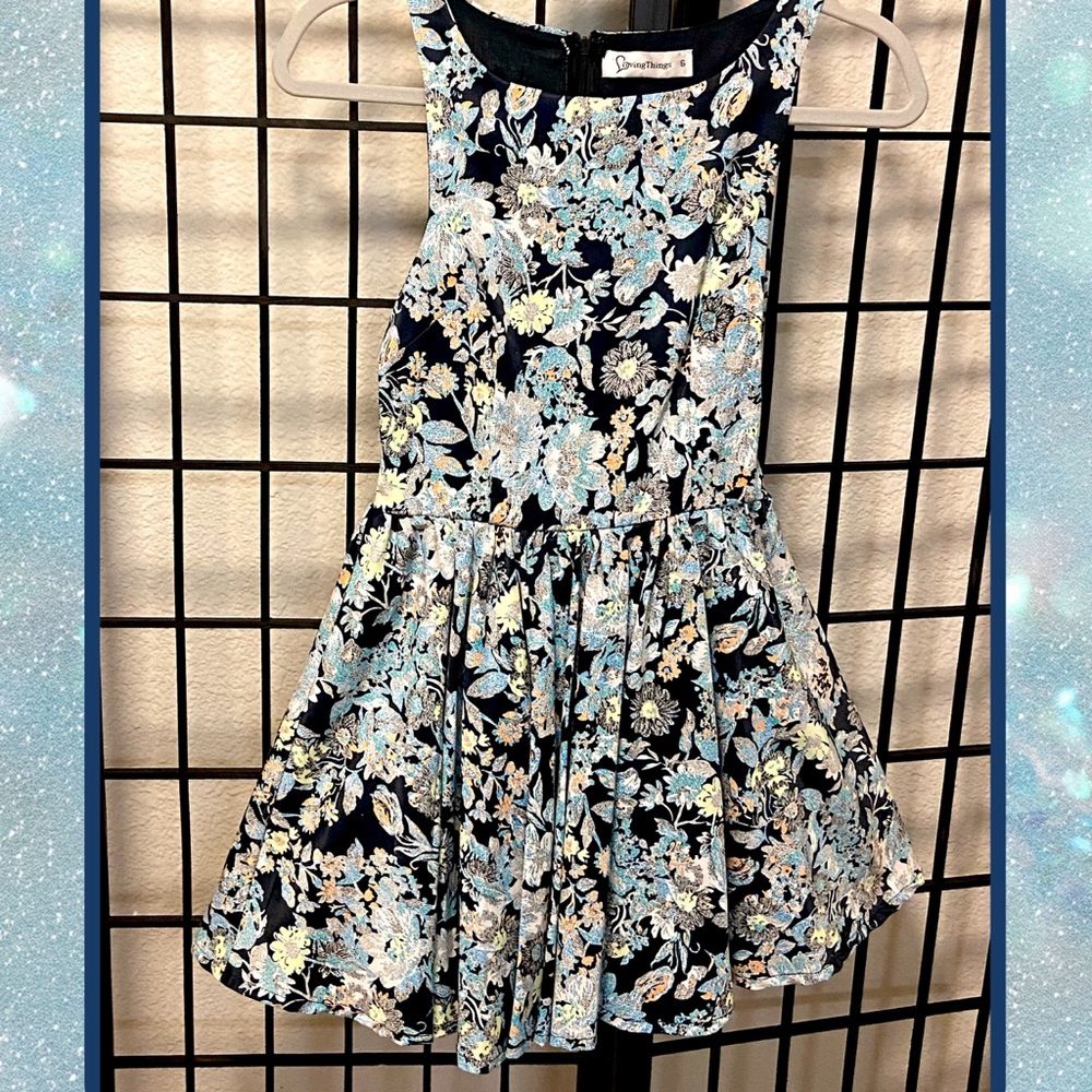Loving Things Floral Cut-Out Dress